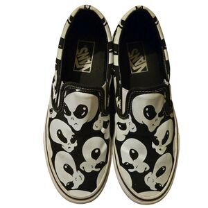 Vans Alien Shoe Size Women's 8 Special Edition Glow In Dark Roswell Halloween